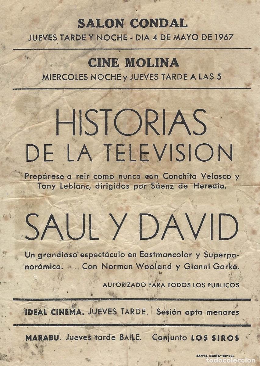 Cine: F5275 HISTORIAS DE LA TELEVISION - Foto 2