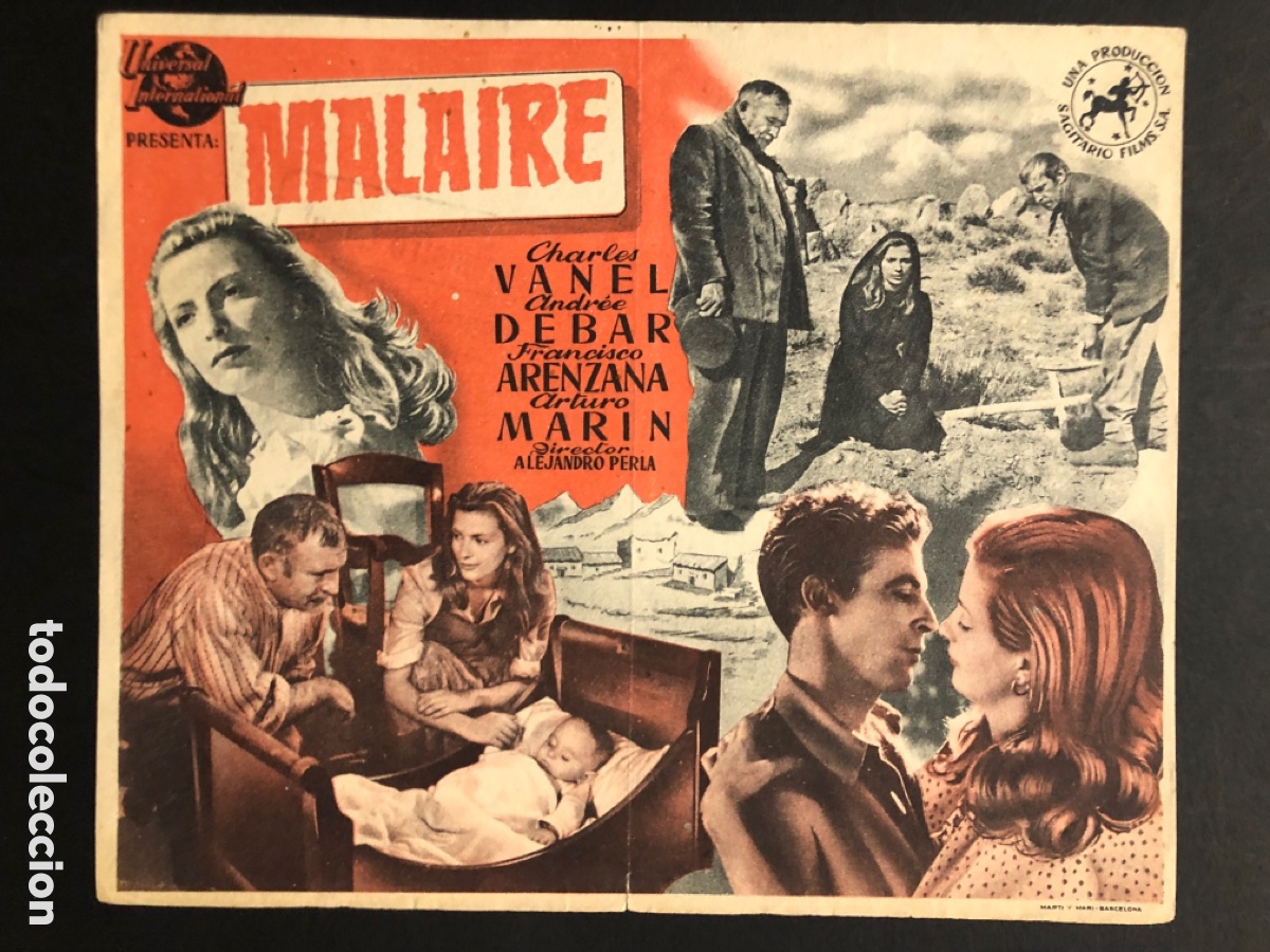 Programa malaire charles vanel con publicidad arcinema A1