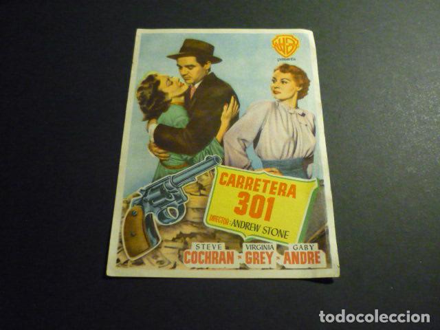 Cine: CARRETERA 301 PROGRAMA DE MANO SIN PUBLICIDAD - Foto 1