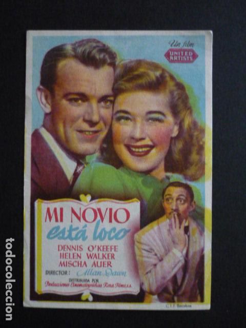 Kino: MI NOVIO EST&Aacute; LOCO PROGRAMA DE MANO SIN PUBLICIDAD