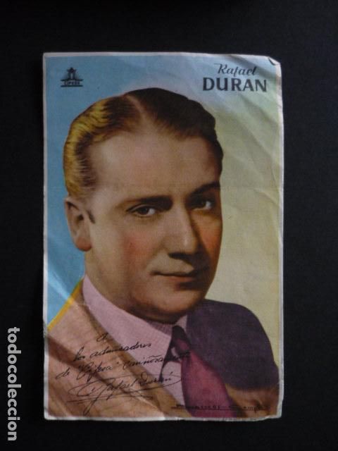 Cine: RAFAEL DURAN PROGRAMA DE MANO SIN PUBLICIDAD - Foto 1