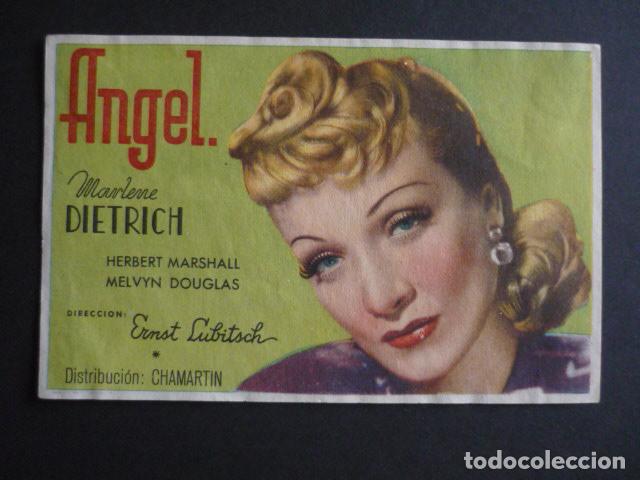Cine: ANGEL PROGRAMA DE MANO SIN PUBLICIDAD - Foto 1
