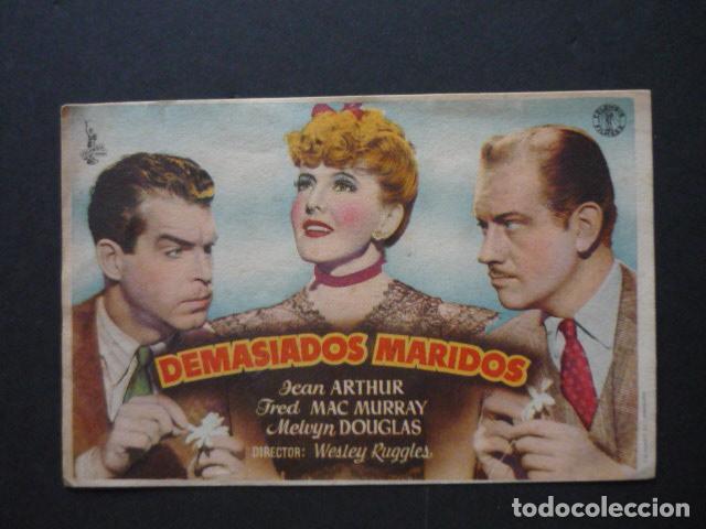 Kino: DEMASIADOS MARIDOS PROGRAMA DE MANO SIN PUBLICIDAD