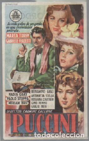 Cine: PROGRAMA DE CINE: PUCCINI PC-7228 - Foto 1
