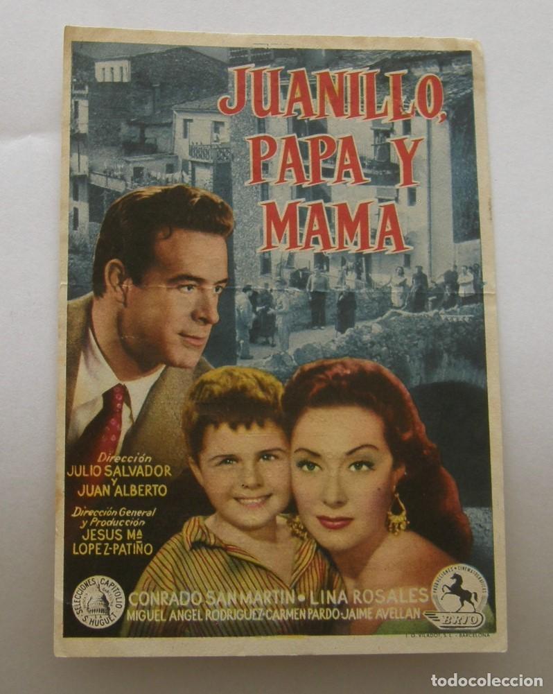 Cine: PROGRAMA DE CINE JUANILLO PAPA Y MAMA - Foto 1