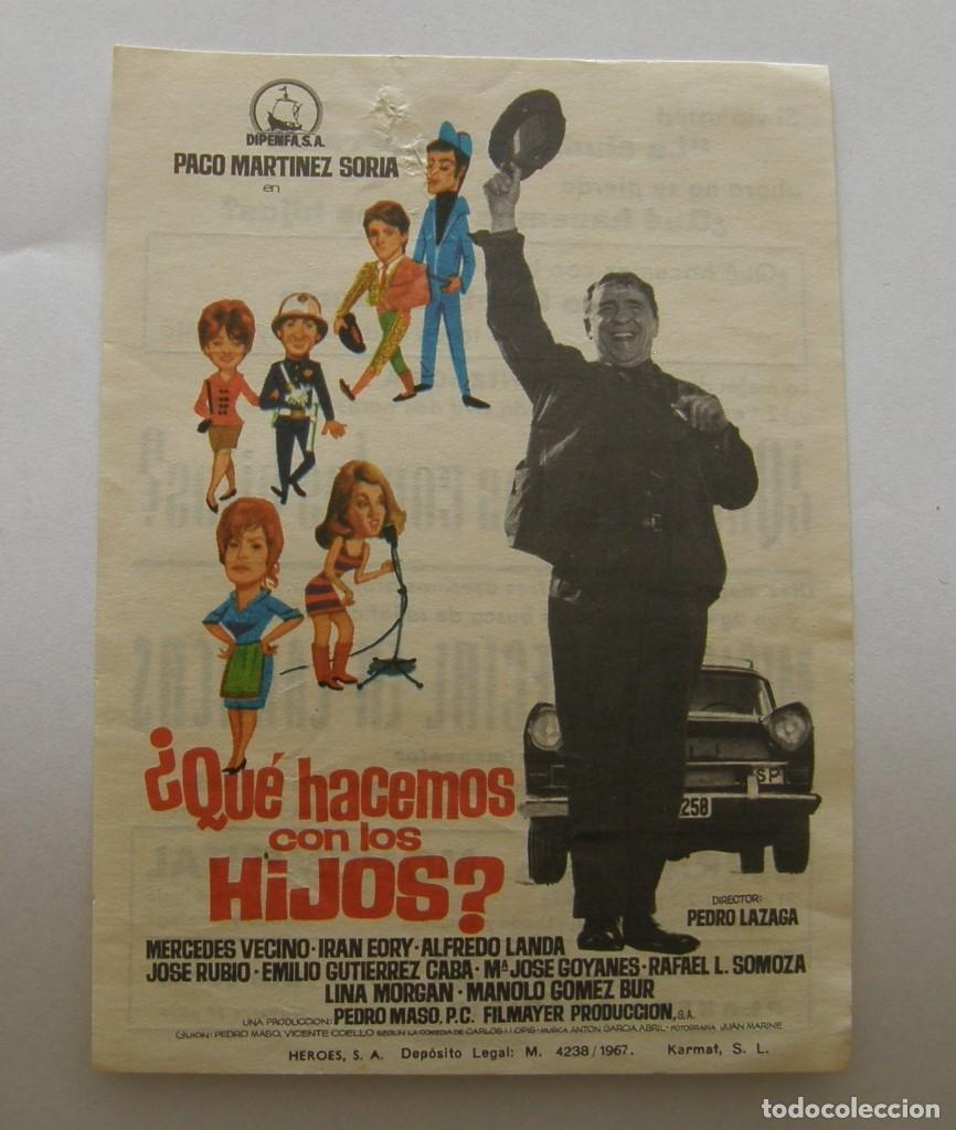 Cine: PROGRAMA DE CINE QUE HACEMOS CON LOS HIJOS - Foto 1