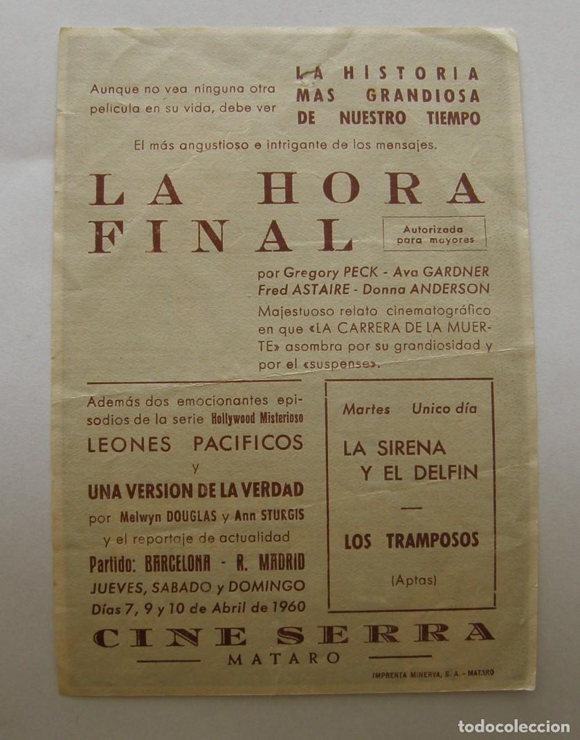 Cine: PROGRAMA DE CINE LA HORA FINAL - Foto 2