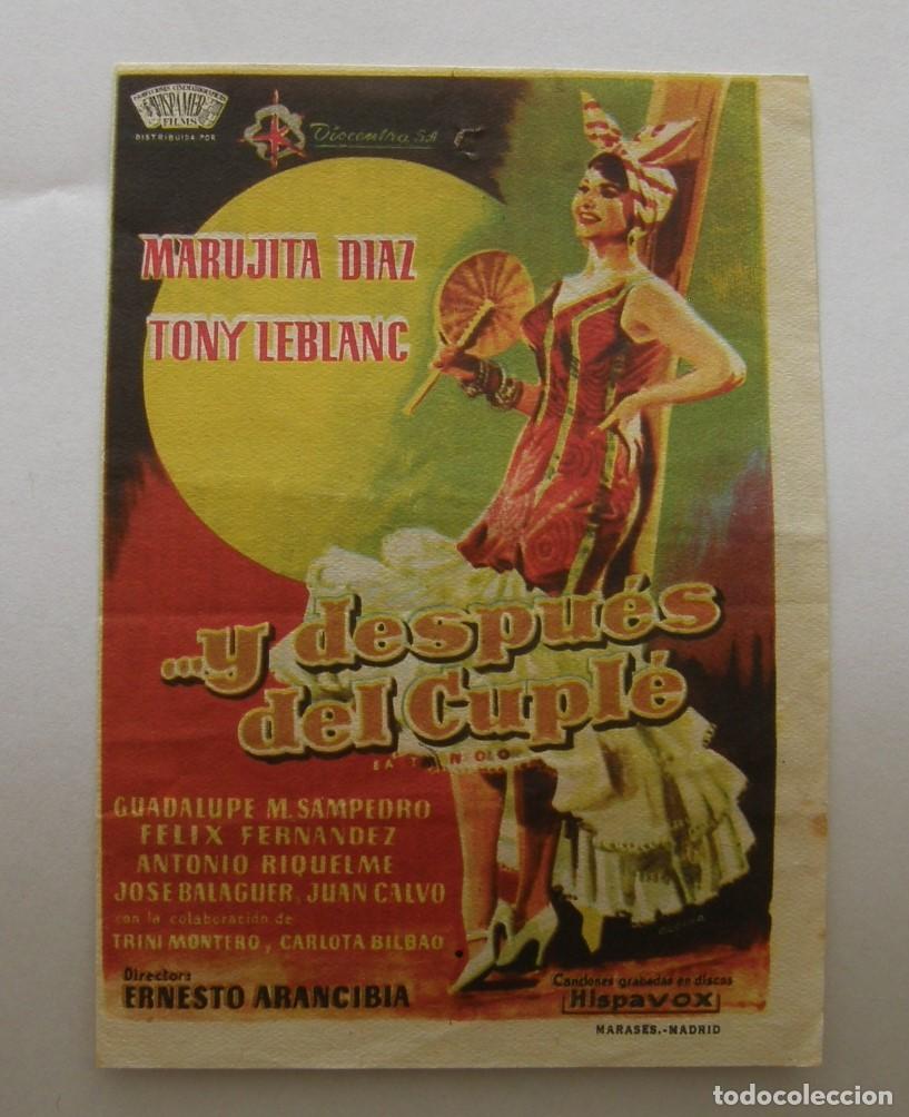 Cine: PROGRAMA DE CINE ...Y DESPU&Eacute;S DEL CUPL&Eacute; - Foto 1