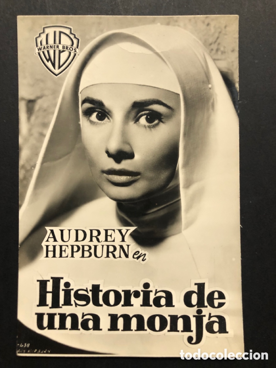Cine: Programa tarjeta historia de una monja audrey hepburn A1