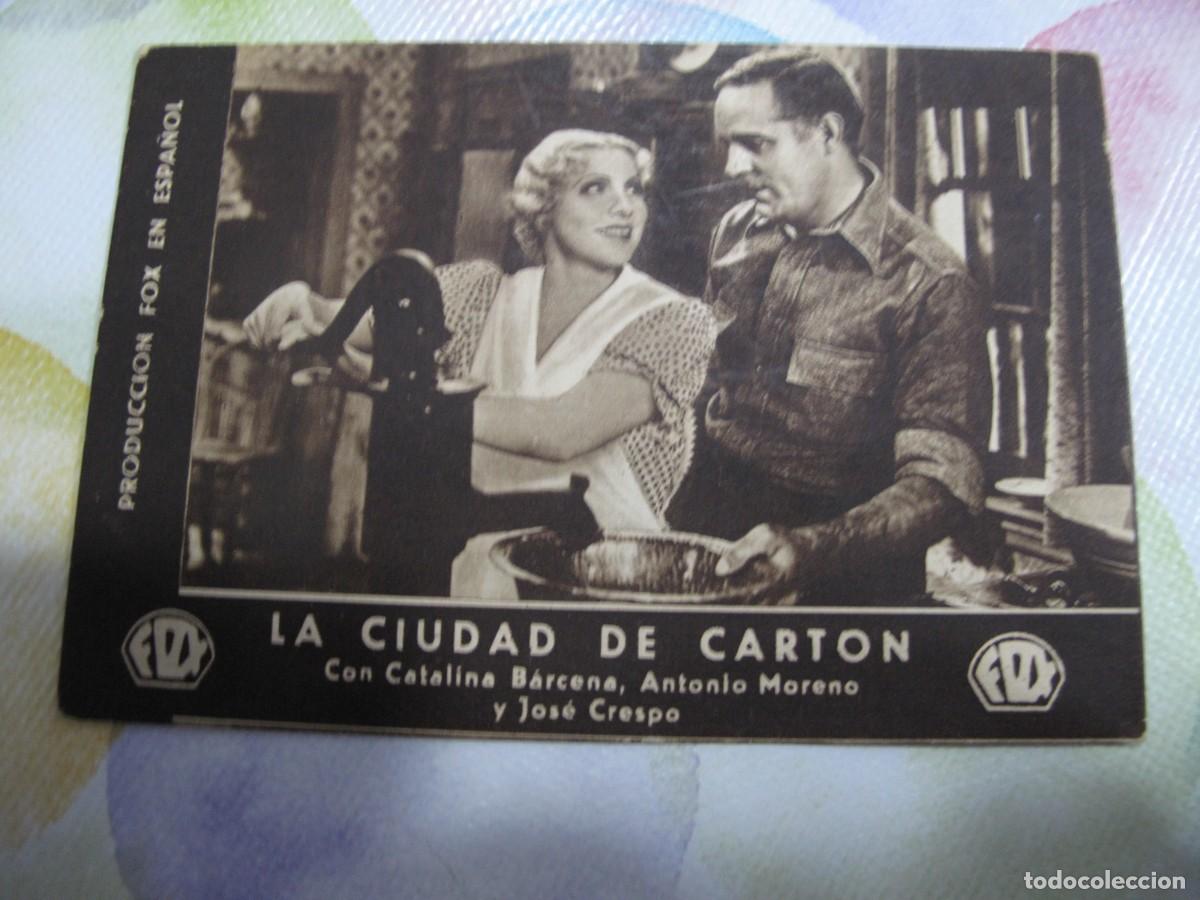 Cine: PO539 PROGRAMA DE MANO ORIGINAL EL DE LA FOTO