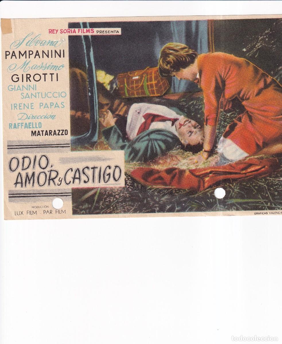 Cine: ODIO, AMOR Y CASTIGO : SILVANA PAMPANINI - Foto 1