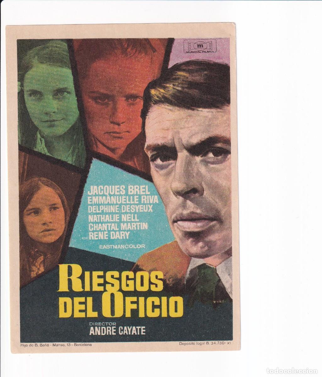 Cine: RIESGOS DEL OFICIO : JACQUES BREL - Foto 1