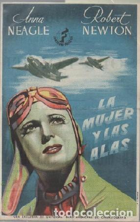 Cine: PROGRAMA DE CINE: LA MUJER Y LAS ALAS PC-7238 - Foto 1
