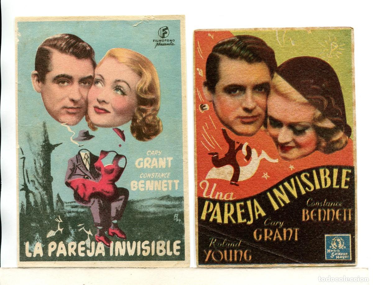 Cine: UNA PAREJA INVISIBLE, con Cary Grant. - Foto 1