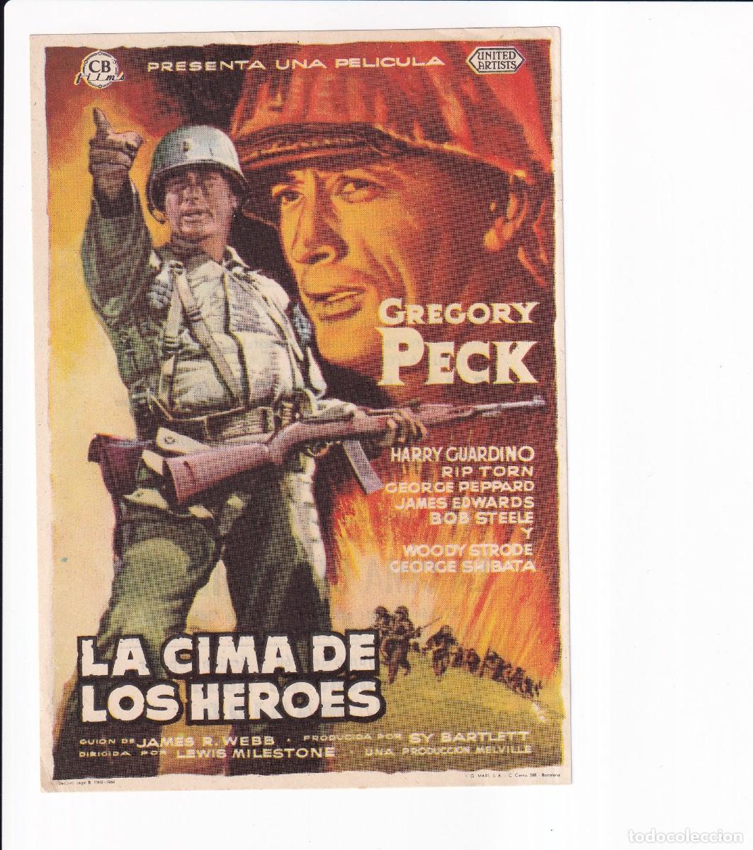 Cine: LA CIMA DE LOS HEROES : GREGORY PECK