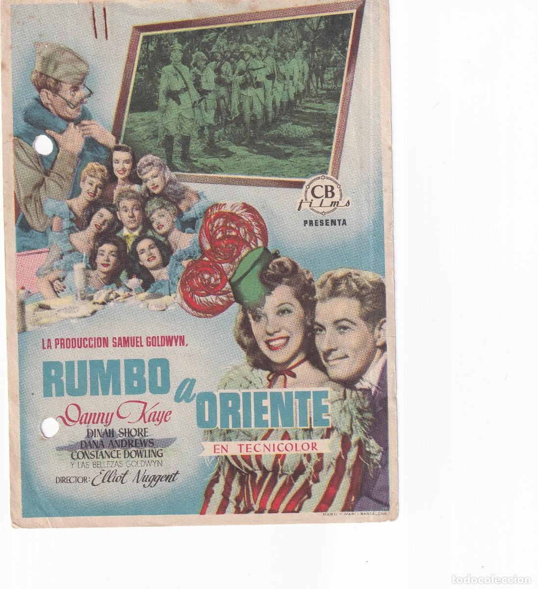 Cine: RUMBO A ORIENTE : DANNY KAYE - Foto 1