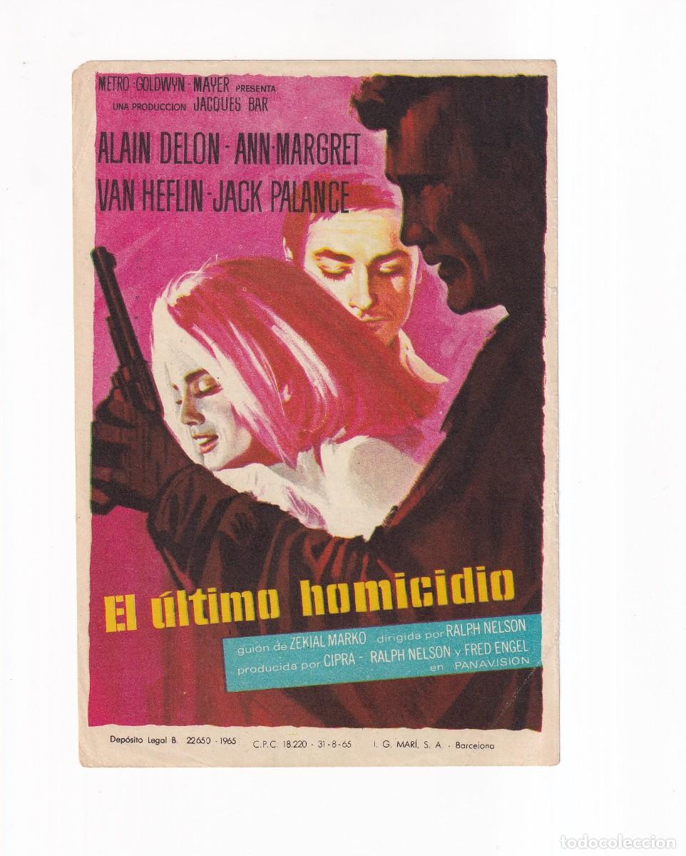 Cine: EL ULTIMO HOMICIDIO : ALAIN DELON