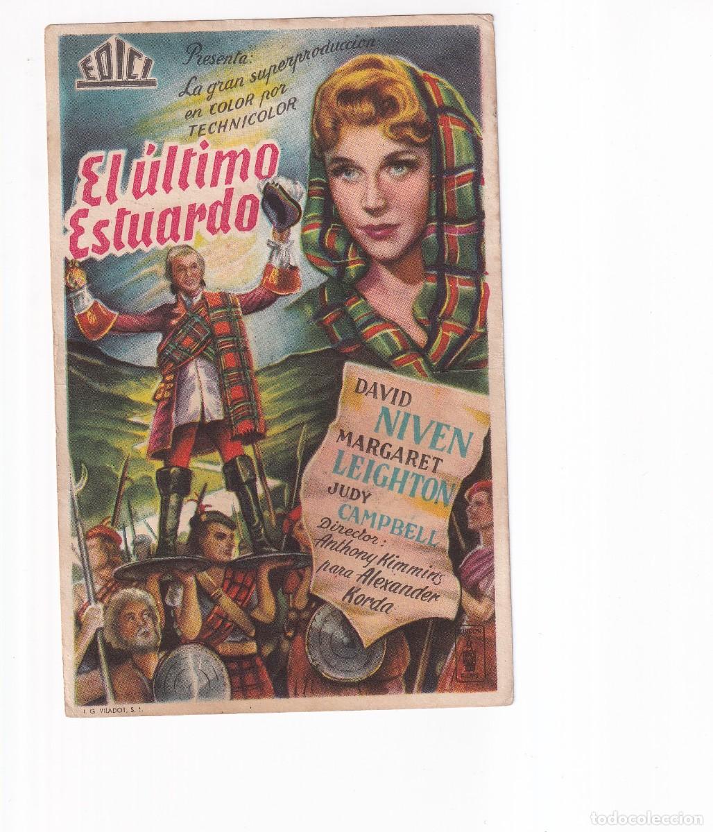 Cine: EL ULTIMO ESTUARDO : DAVID NIVEN - Foto 1