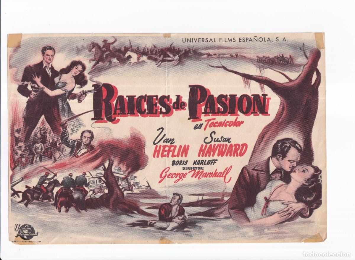 Cine: RAICES de PASION : VAN HEFLIN - Foto 1