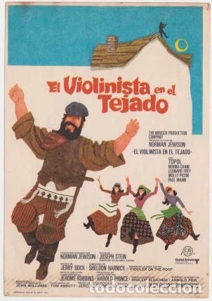 Cine: EL VIOLINISTA EN EL TEJADO - Foto 1