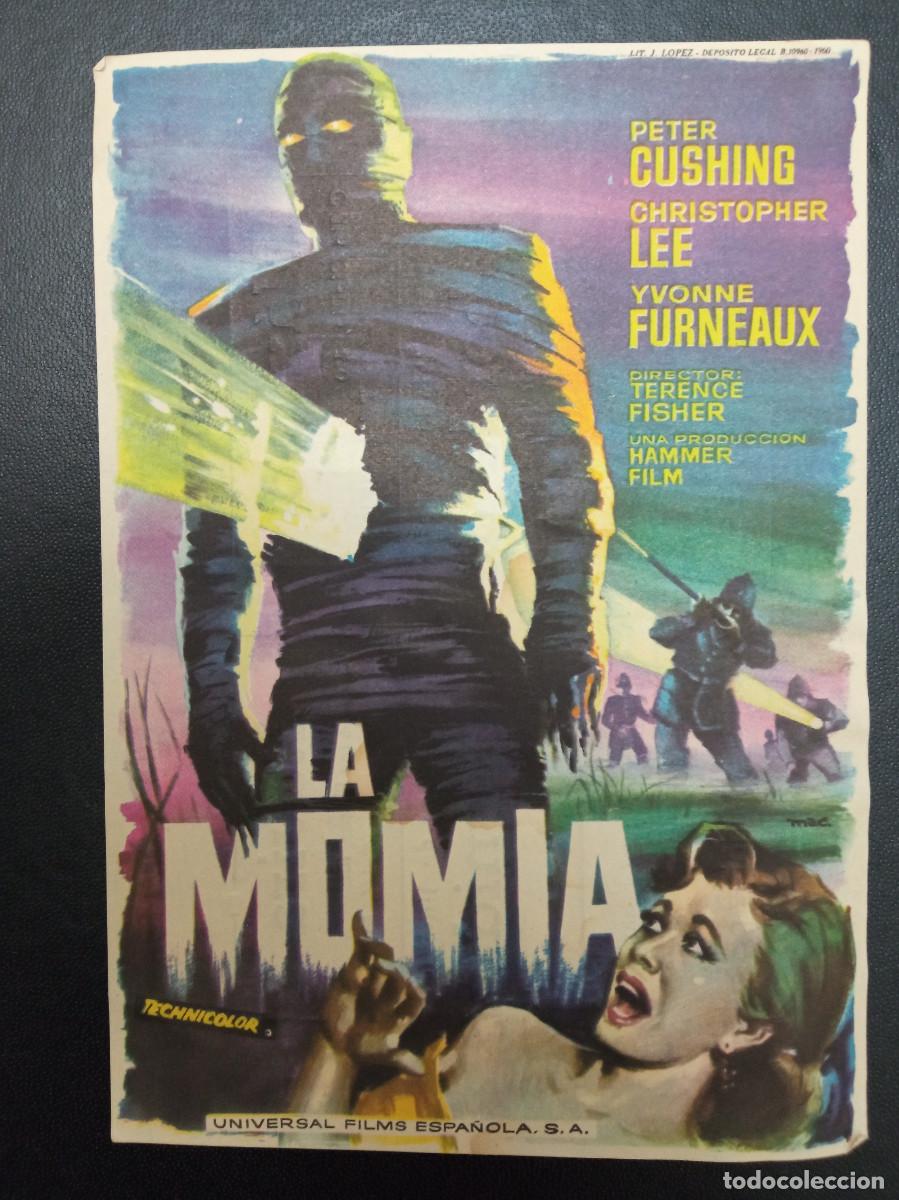 Cine: LA MOMIA, ETER CUSHING, CHRISTOPHER LEE, CINES M&Aacute;XIMO Y ROVIRA, 1961 - Foto 1