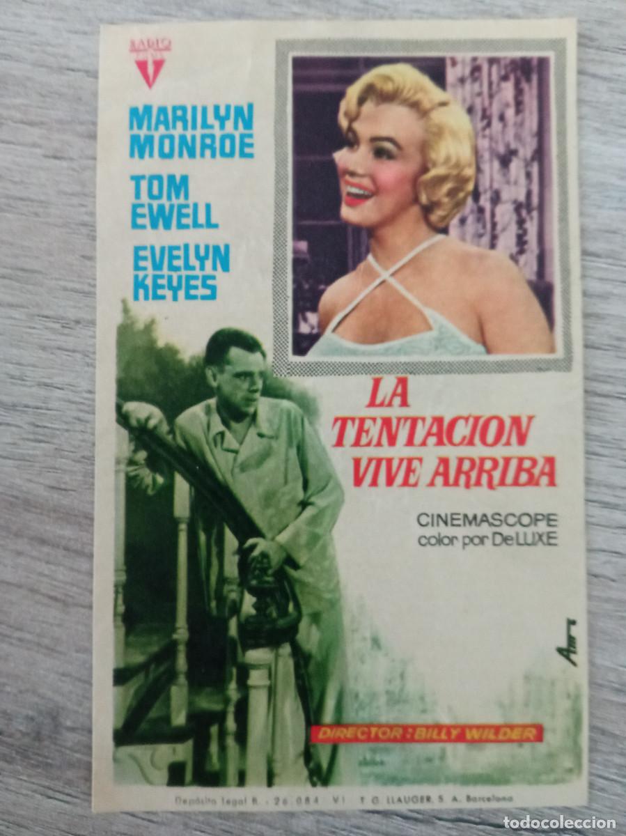 Cine: LA TENTACI&Oacute;N VIVE ARRIBA, MARILYN MONROE - Foto 1