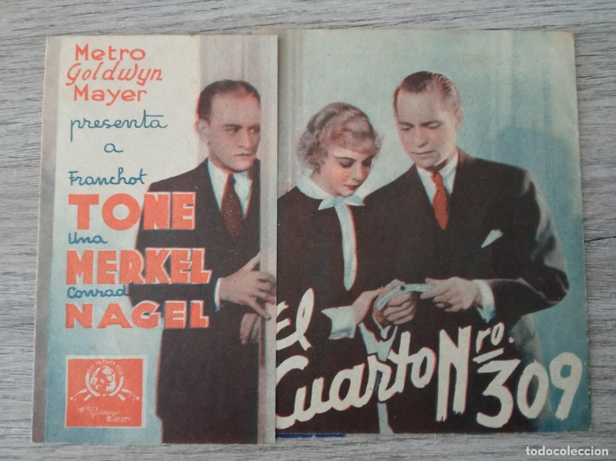 Cinema: EL CUARTO N&ordm; 309, TRANCHOT TONE, CINE CAPITOL