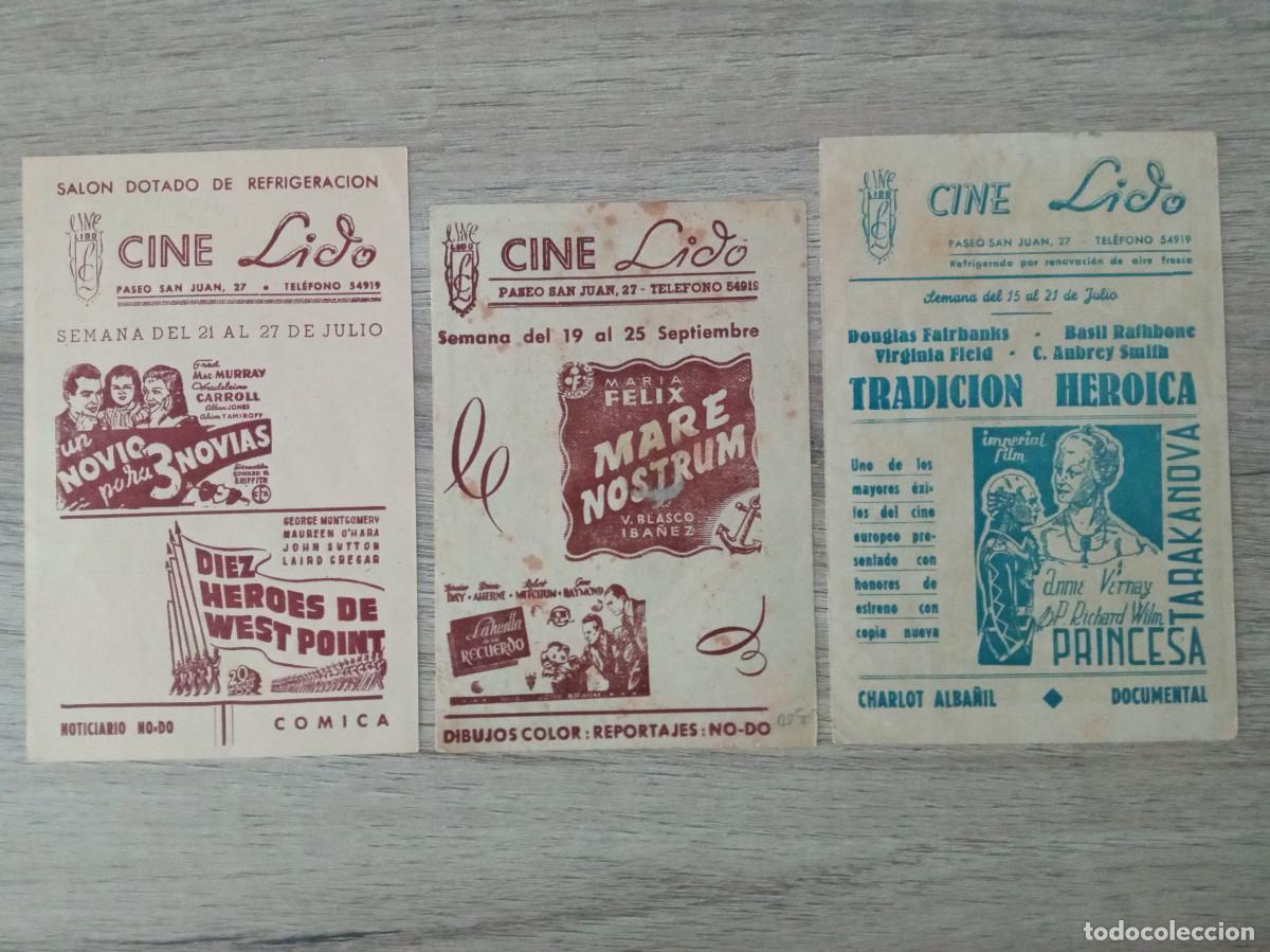 Cine: CINE LIDO, 3 PROGRAMAS DE CINE CON CLICH&Eacute; POR DETR&Aacute;S