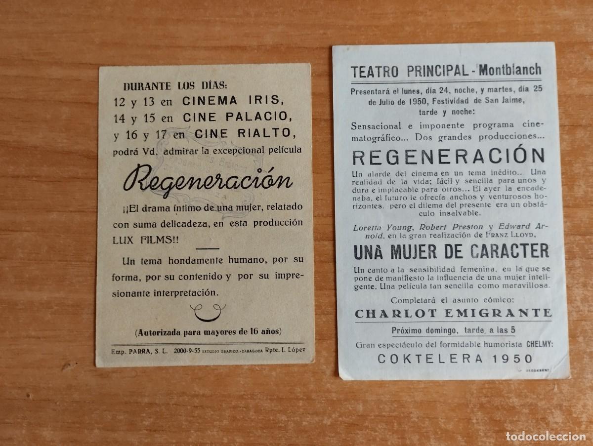 Cine: AZUL--PROGRAMA DE CINE--REGENERACION - Foto 2