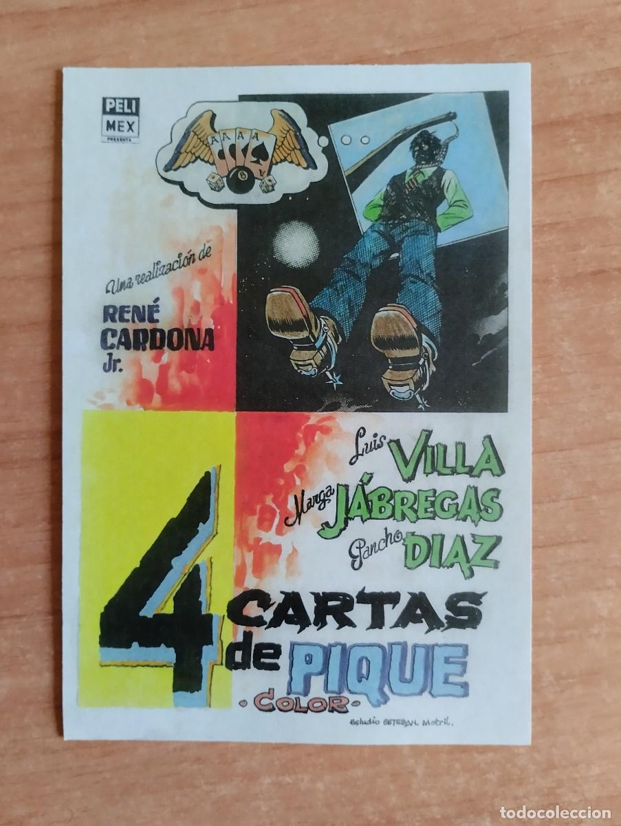 Cine: AZUL-- PROGRAMA DE CINE ---4 CARTAS DE PIQUE (edit.esteban lirola) - Foto 1