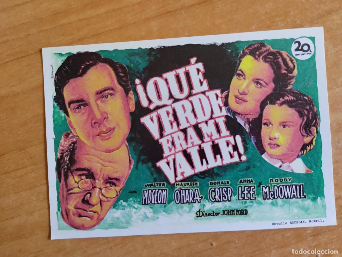 Cine: AZUL-- PROGRAMA DE CINE ---QUE VERDE ERA MI VALLE (edit.esteban lirola) - Foto 1