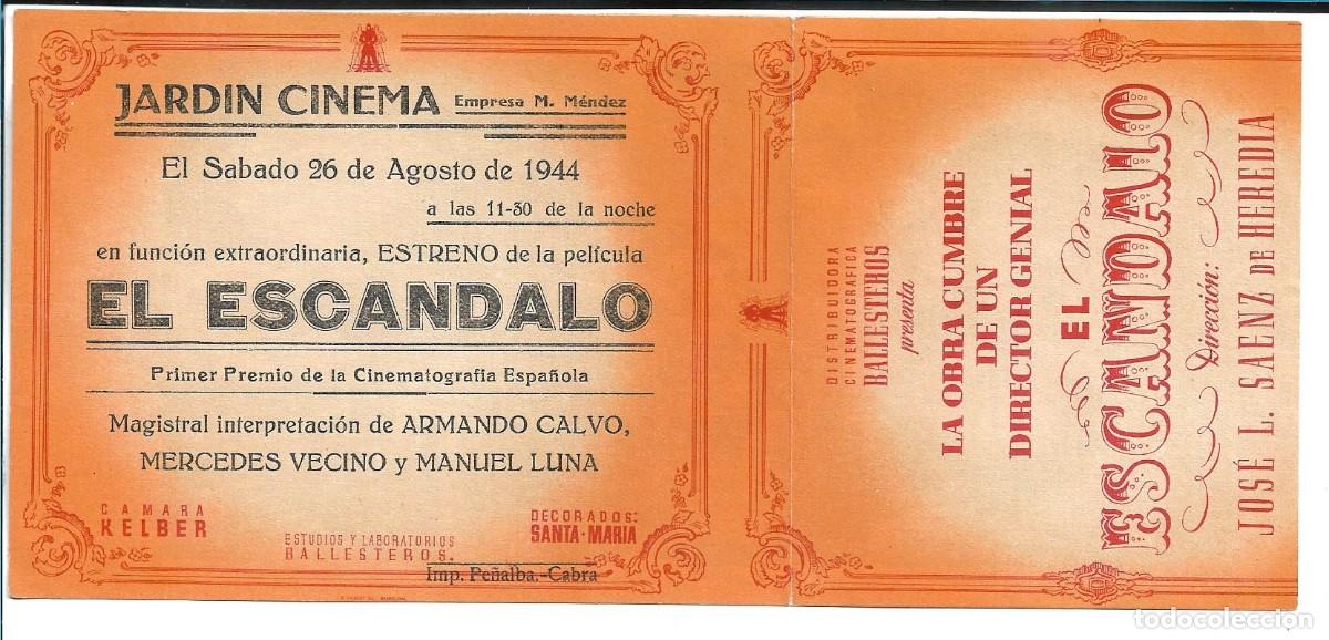 Cine: PROGRAMA DE CINE DOBLE CON PUBLICIDAD - Foto 1
