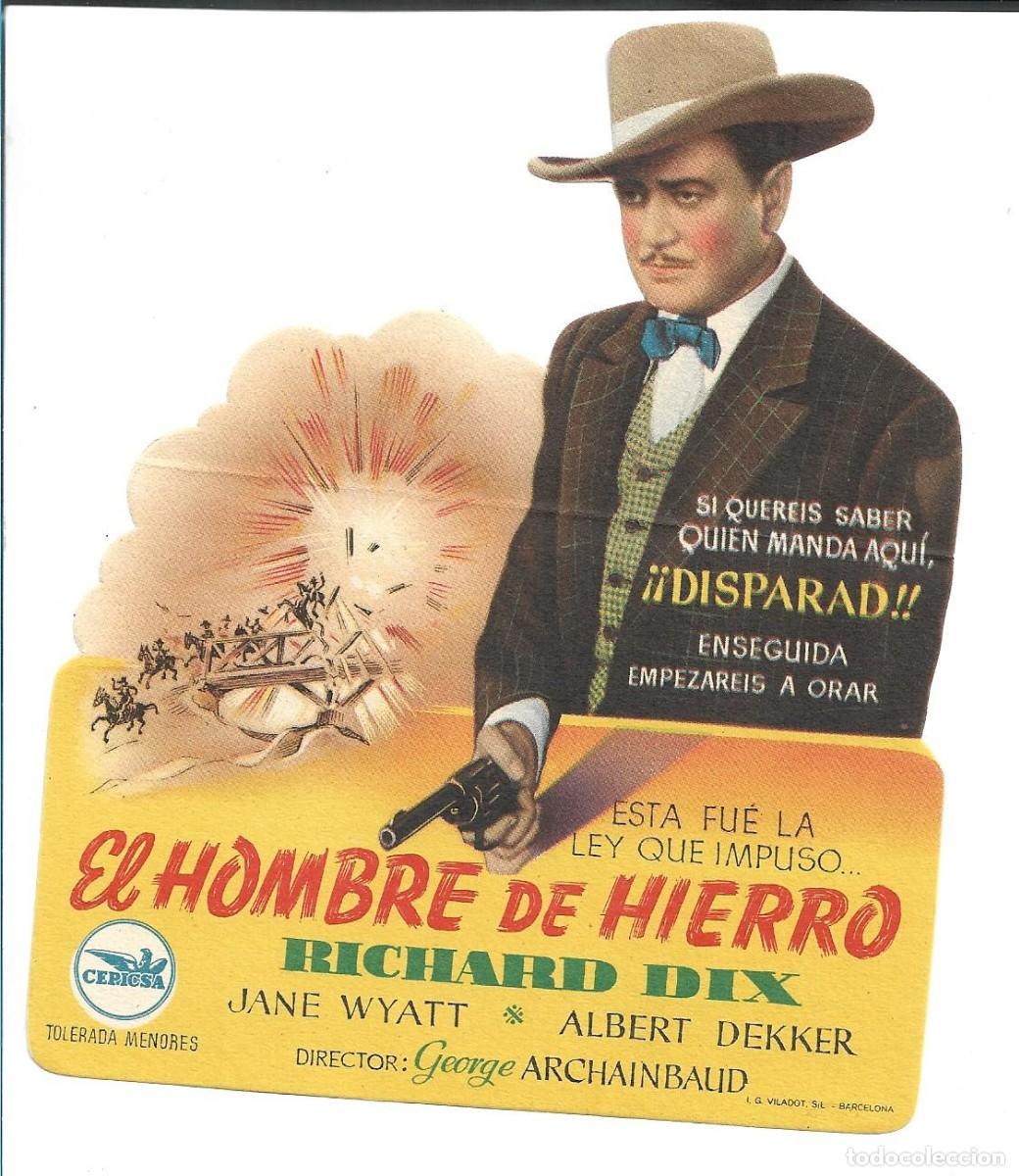 Cine: PROGRAMA DE CINE TROQUELADO SIN PUBLICIDAD - Foto 1