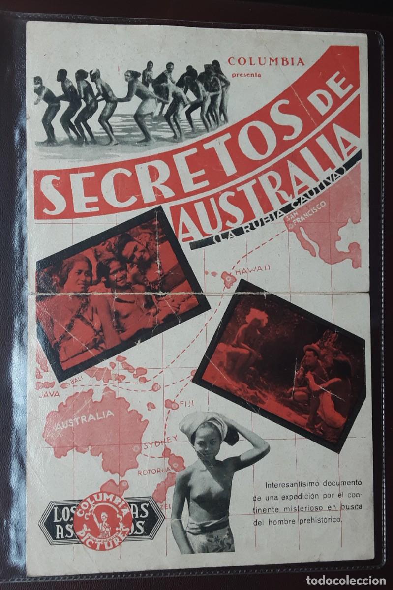 Cine: SECRETOS DE AUSTRALIA (LA RUBIA CAUTIVA)