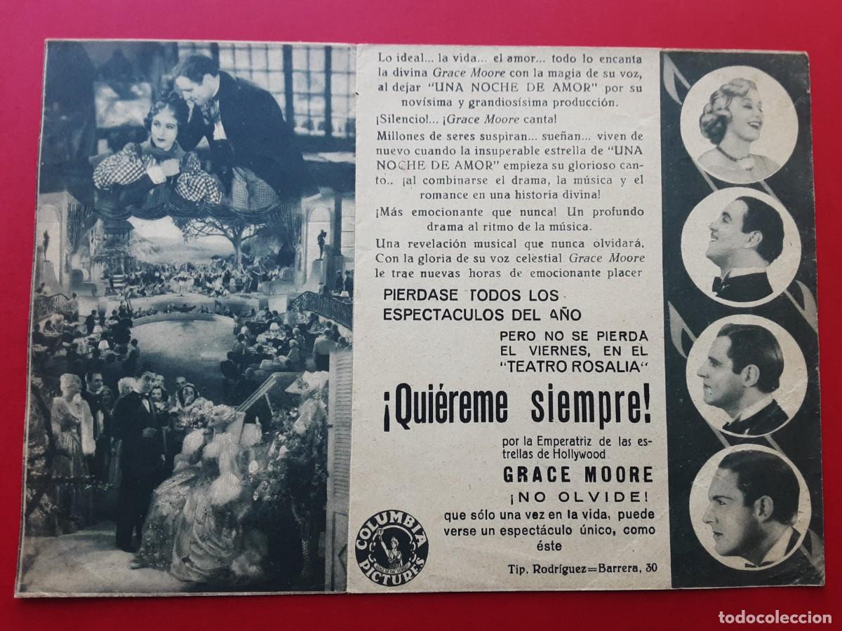 Cine: Qui&eacute;reme siempre, Grace Moore, Leo Carrillo - Foto 2