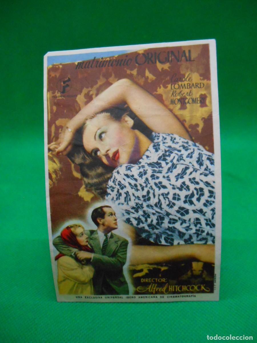 Cine: PROGRAMA DE CINE - MATRIMONIO ORIGINAL - - Foto 1