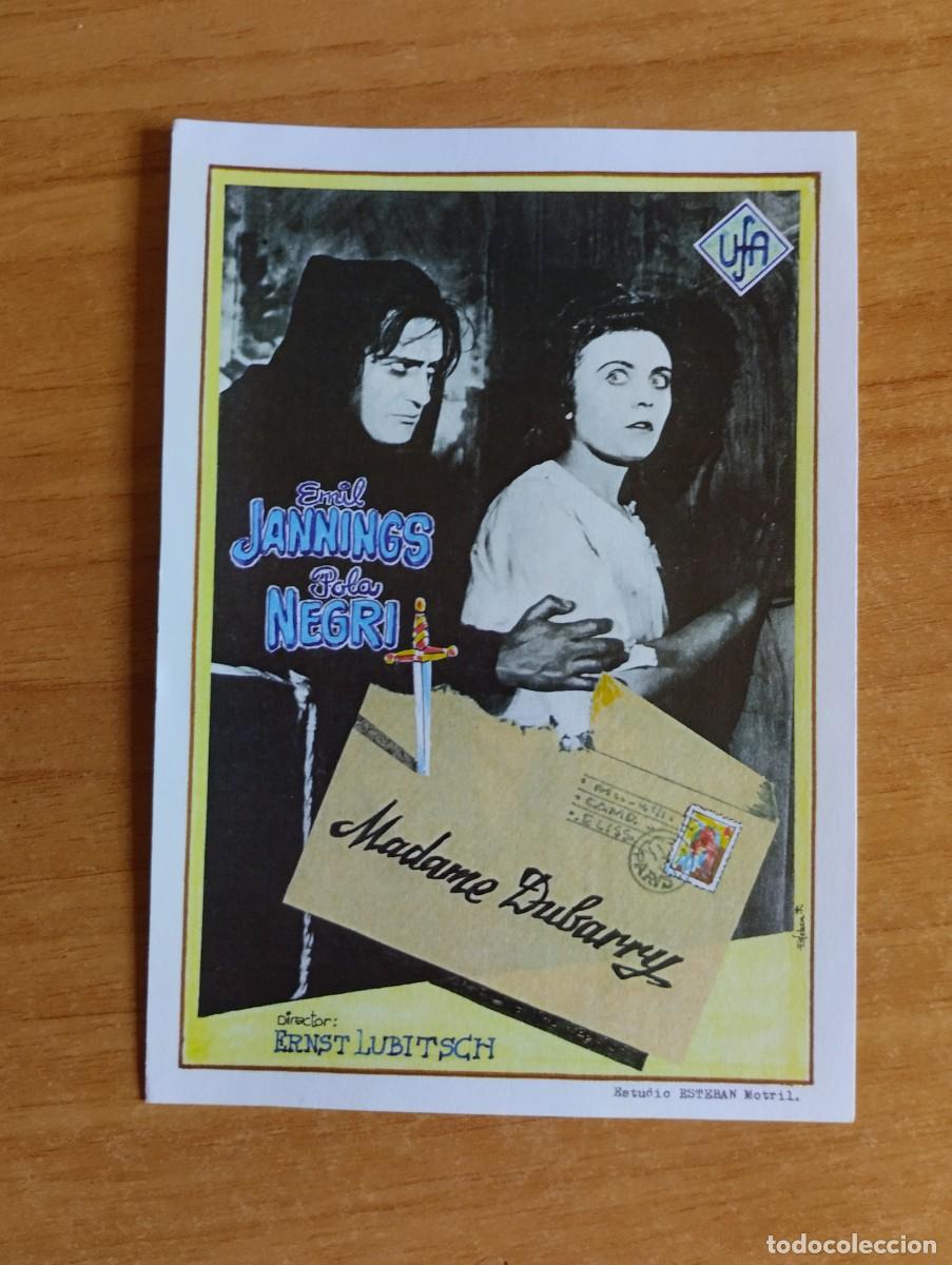 Cine: AZUL-- PROGRAMA DE CINE --MADAME DUBARRY (edit.esteban lirola) - Foto 1