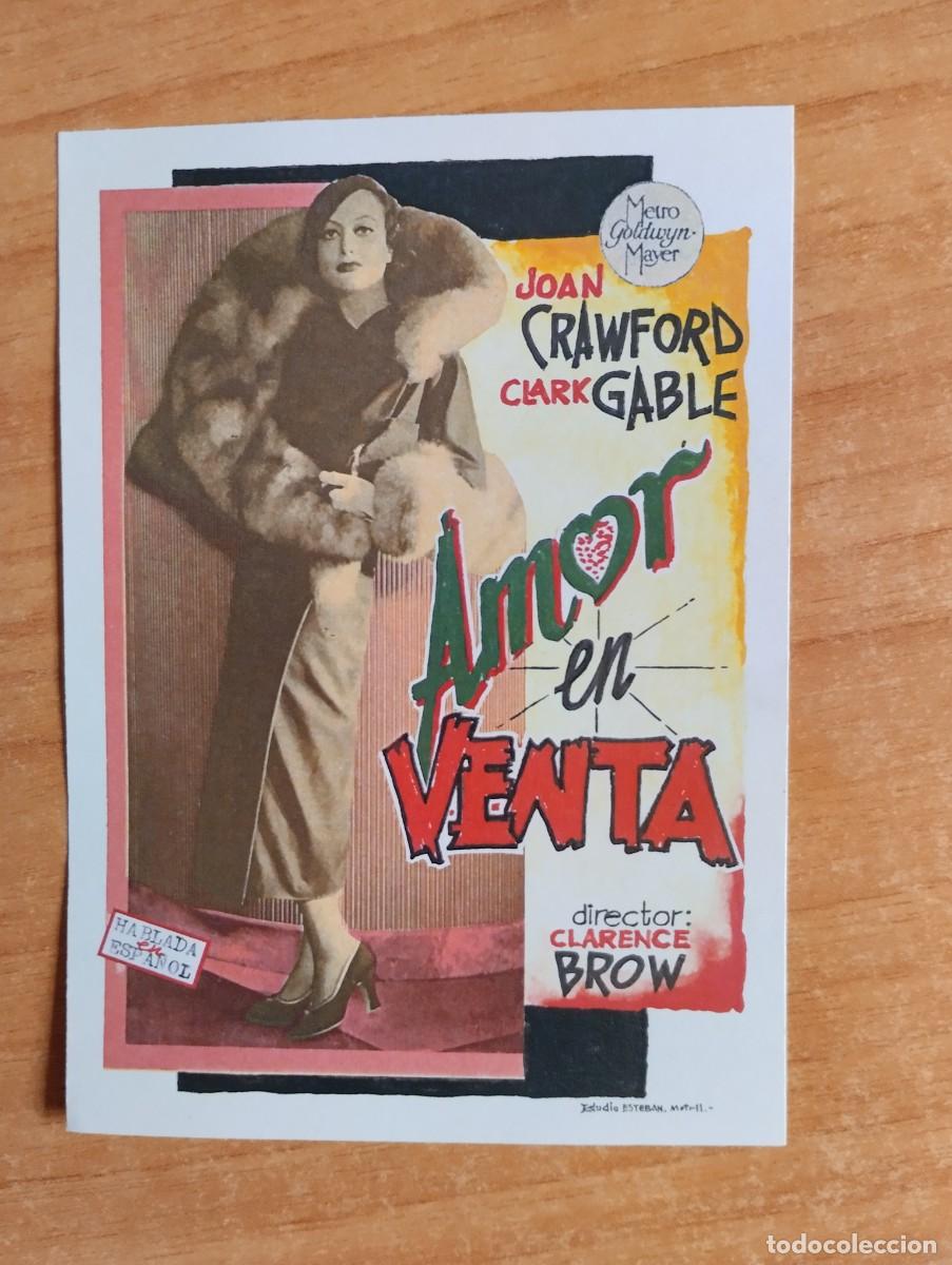 Cine: AZUL-- PROGRAMA DE CINE ---AMOR EN VENTA (edit.esteban lirola) - Foto 1