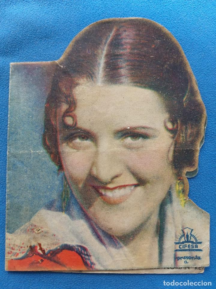 Folhetos de m&atilde;o de filmes antigos de cinema: MORENA CLARA