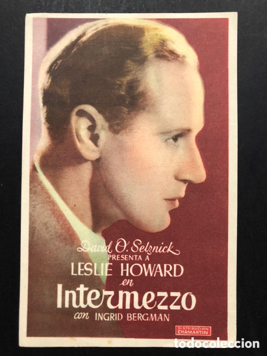 Programa intermezzo ingrid bergman con publicidad cine oriente A1