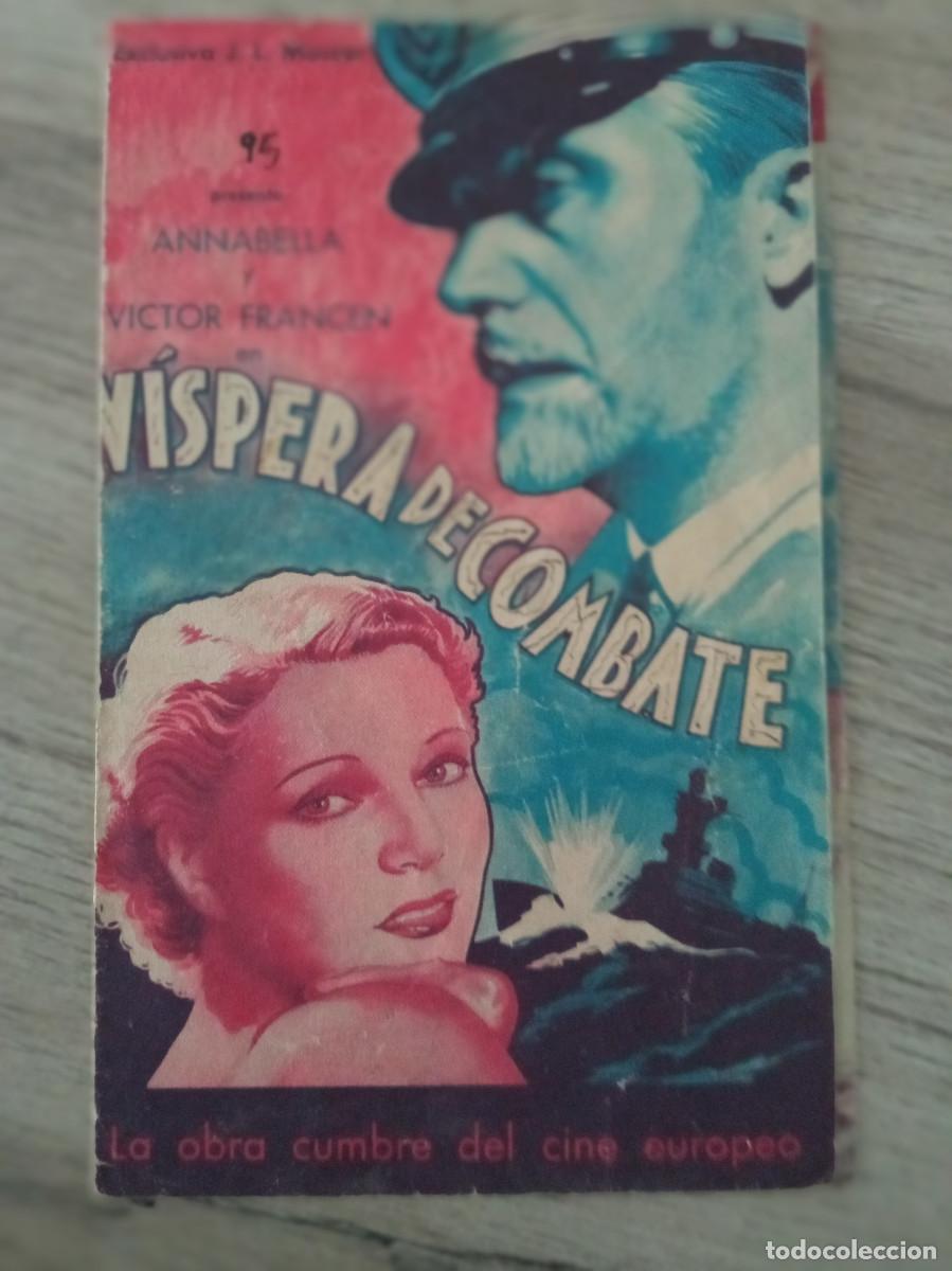 Cine: VISPERA DE COMBATE, ANNABELLA, DISTRIBUIDORA J.L. MAURER, TEATRO CIRCO, 1940