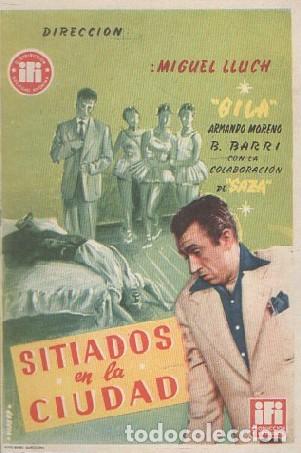 Cine: PROGRAMA DE CINE: SITIADOS EN LA CIUDAD PC-7261 ,7 - Foto 1