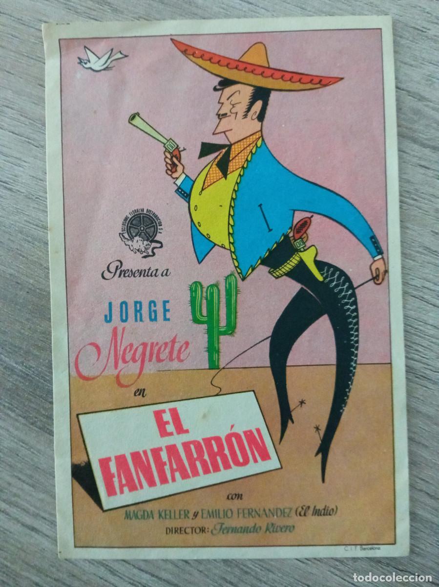 Cine: EL FANFARRON, JORGE NEGRETE - Foto 1