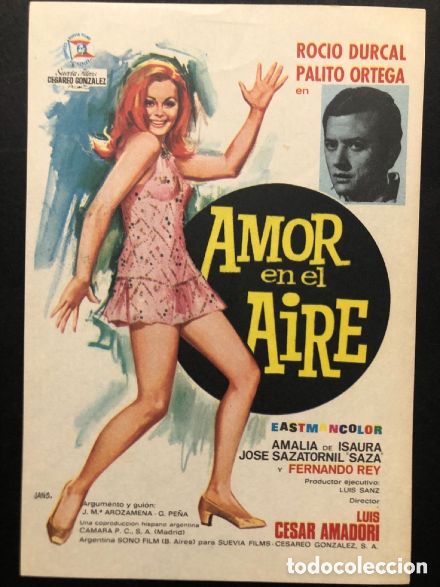 Cine: Programa amor en el aire Roc&iacute;o D&uacute;rcal A5 - Foto 1