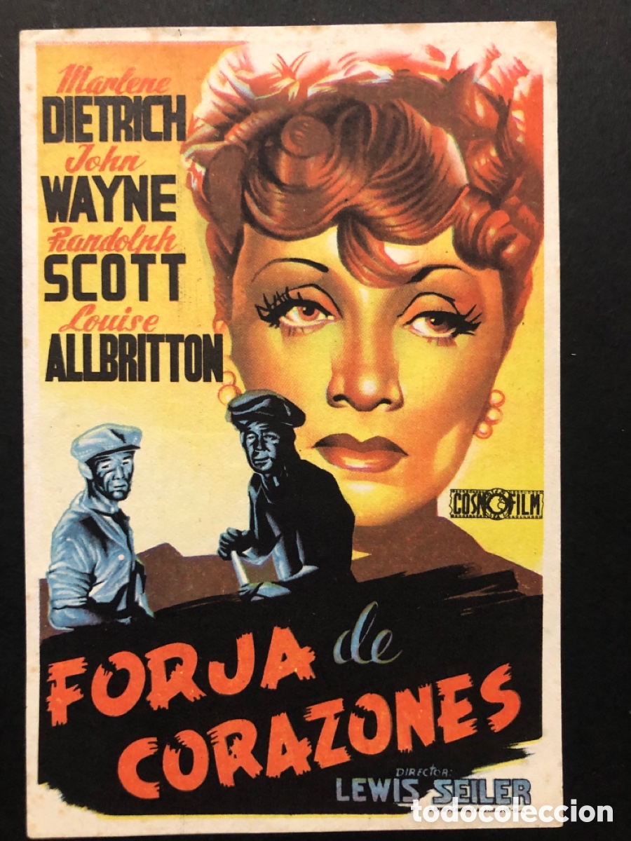 Cine: Programa forja de corazones marlene Dietrich A4 - Foto 1