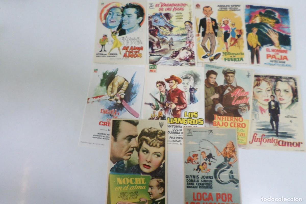Cine: DIEZ PROGRAMAS DE CINE DE MANO. A&Ntilde;OS 50,60 Y 70. B - Foto 1