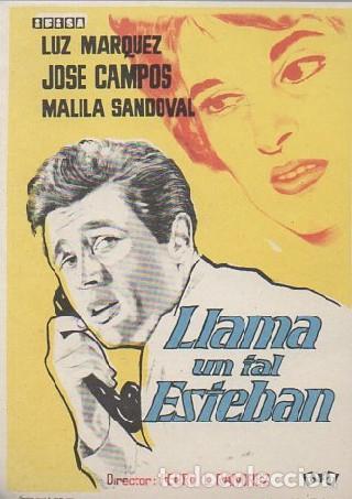 Cine: PROGRAMA DE CINE: LLAMA UN TAL ESTEBAN PC-7295 ,8 - Foto 1
