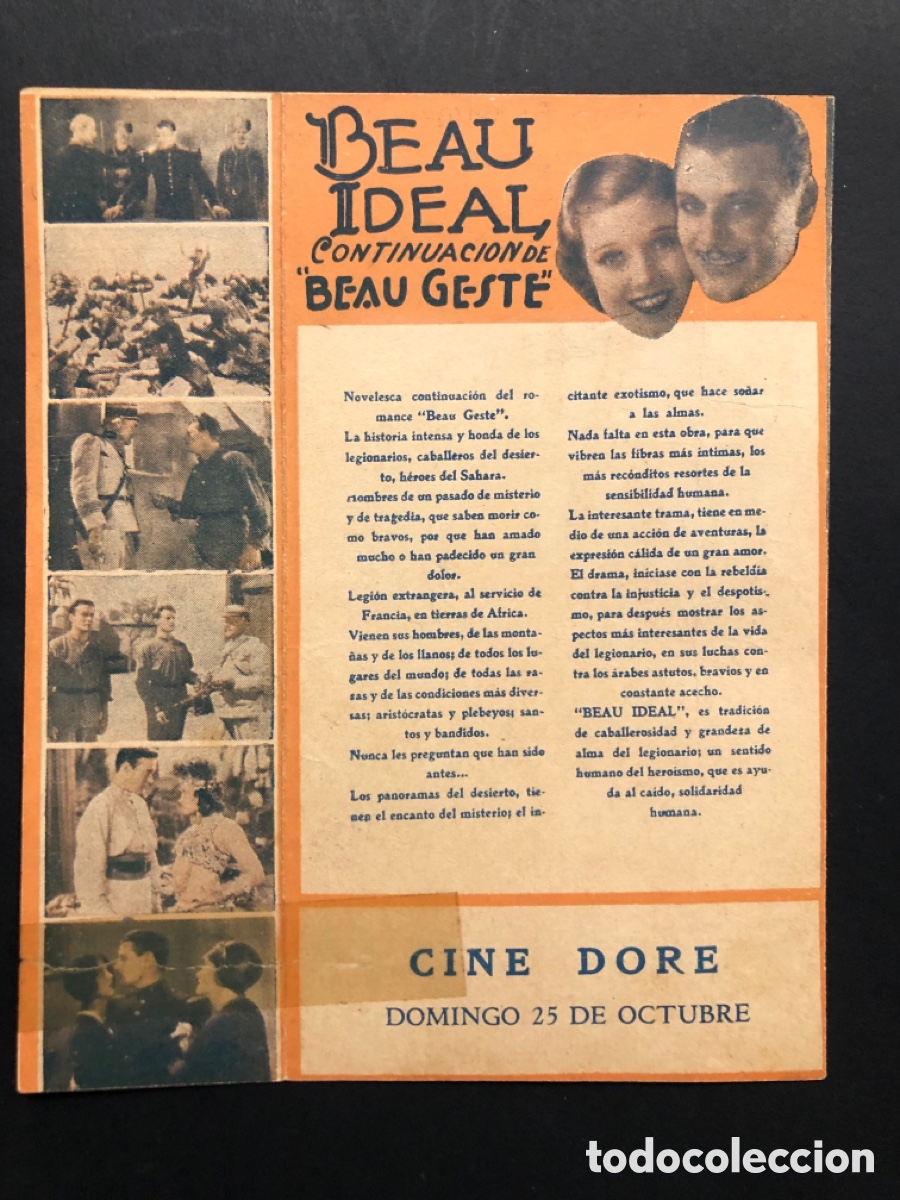 Cine: Programa uruguay beau ideal Loretta young A4 - Foto 3
