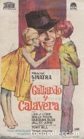 Cine: PROGRAMA DE CINE: GALLARDO Y CALAVERA PC-7307 - Foto 1