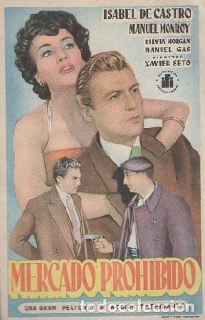 Cine: PROGRAMA DE CINE: MERCADO PROHIBIDO PC-7311 ,2 - Foto 1